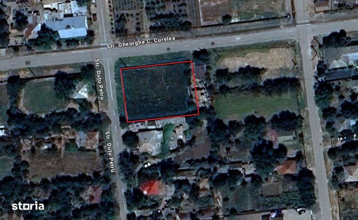 Lot de casa imprejmuit (1163 mp) cu deschidere la 2 strazi-3