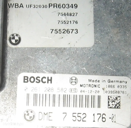 BMW E90 2.0 0261208582 sterownik silnika komputer - 4