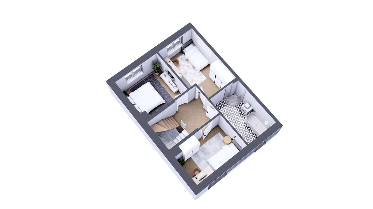 Nowoczesne domy na sprzedaż w Lewinie Brzeskim - Pełny obrazek: 5/11