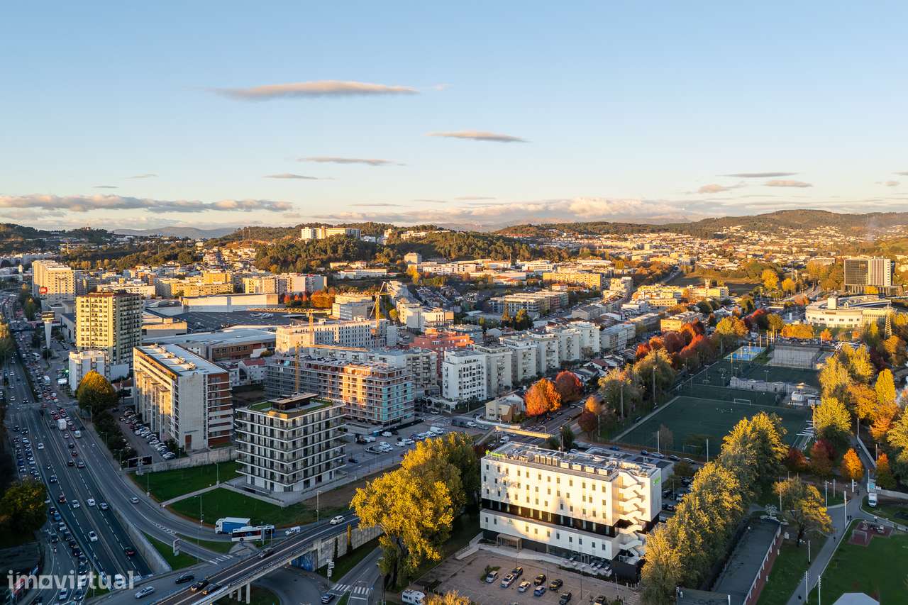 Apartamento T1 cobertura em São Victor, Braga.-13
