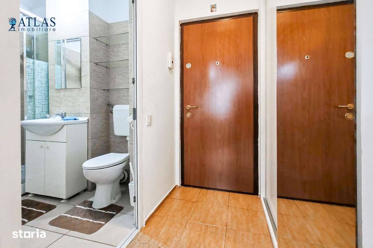 Garsoniera renovata complet, mobilata si utilata, et. 4/9, Noua-10