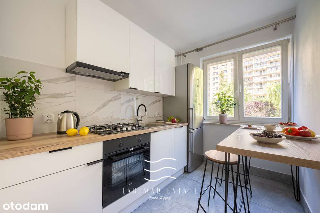 Wynajmę mieszkanie 3 pokoje z balkonem na Stegnach - Pełny obrazek: 1/17