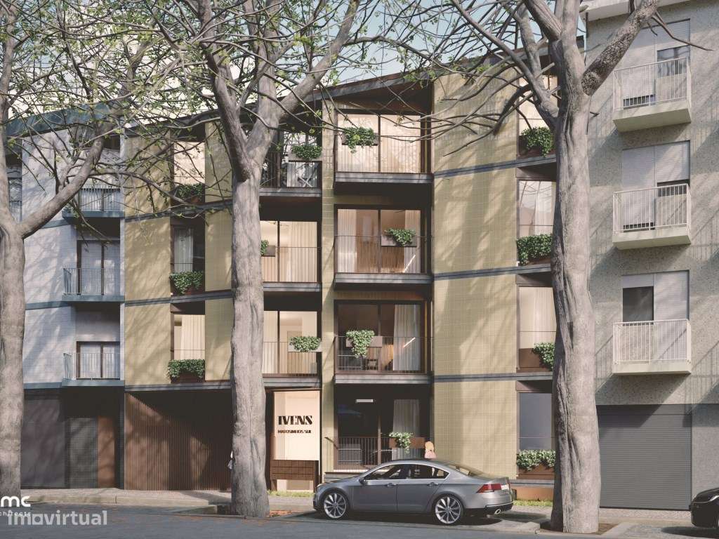 Apartamento T1+1 com varanda e arrumo, num prédio com cowork e loun... - Grande imagem: 2/15