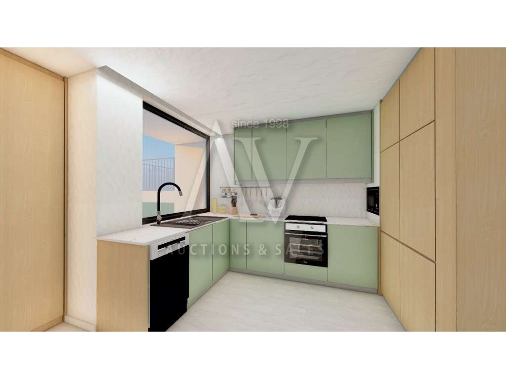 Terreno nos Parceiros, com projeto aprovado para 3 moradias em banda - Grande imagem: 4/17