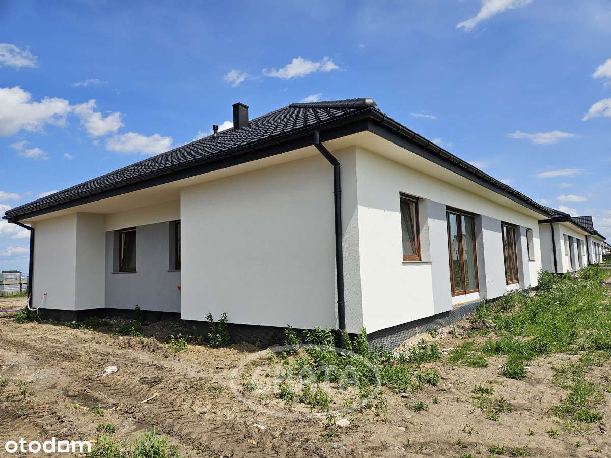 Bliźniak, światłowód, duża działka, pompa ciepla - Pełny obrazek: 2/13