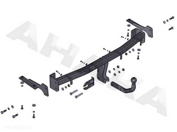 Hak Holowniczy Odkręcany Do Vw Volkswagen Caddy 2015-2020 - 3