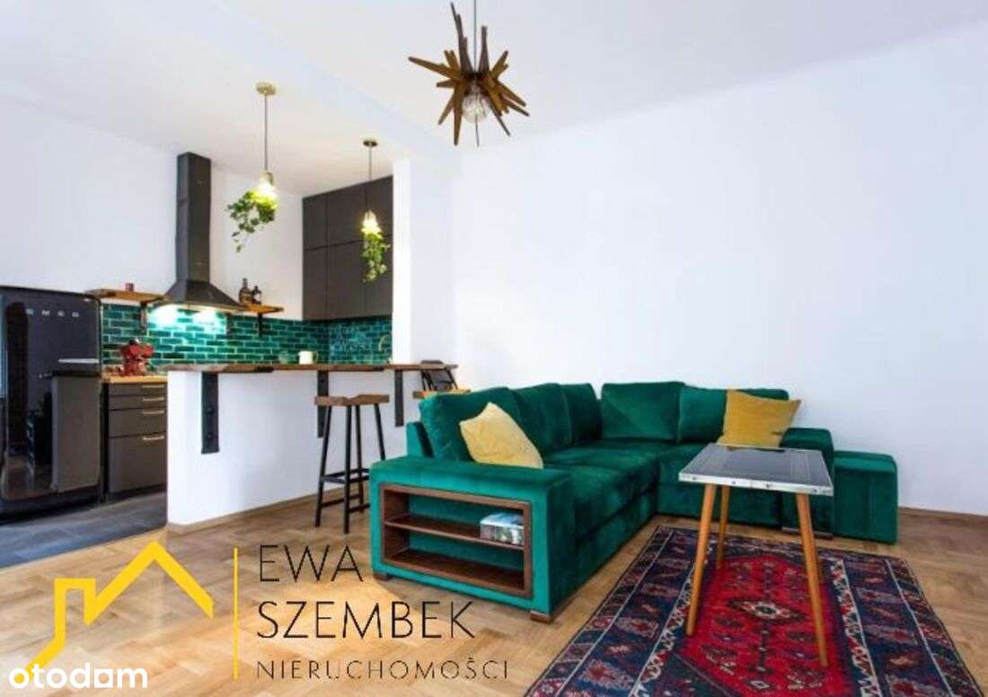 Stare Miasto | 63m2 | 2 pokoje | antresola | balkon | widok na ogród-0