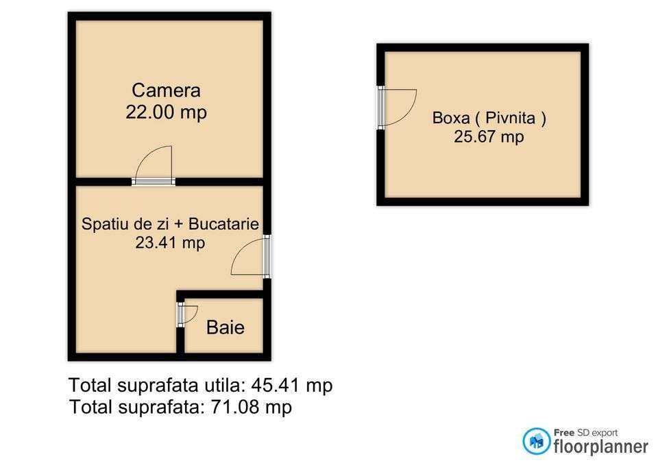 0 %comision Apartament cochet, etajul 1, sud, cladire istorica Central-6