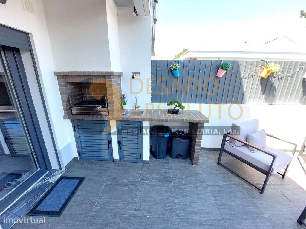 Moradia Geminada T4 + Anexo T0. Boa Água III - Quinta do Conde-48