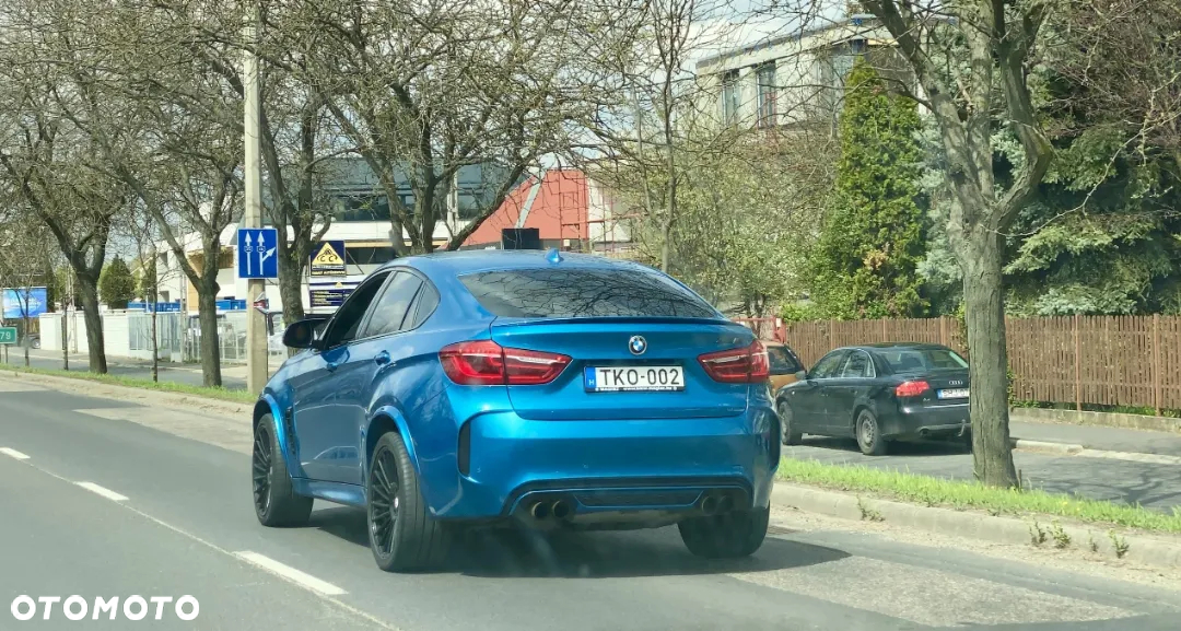 BMW X6 F16 X6M SPOILER LOTKA SPOJLER NA KLAPĘ PODKŁAD - 9