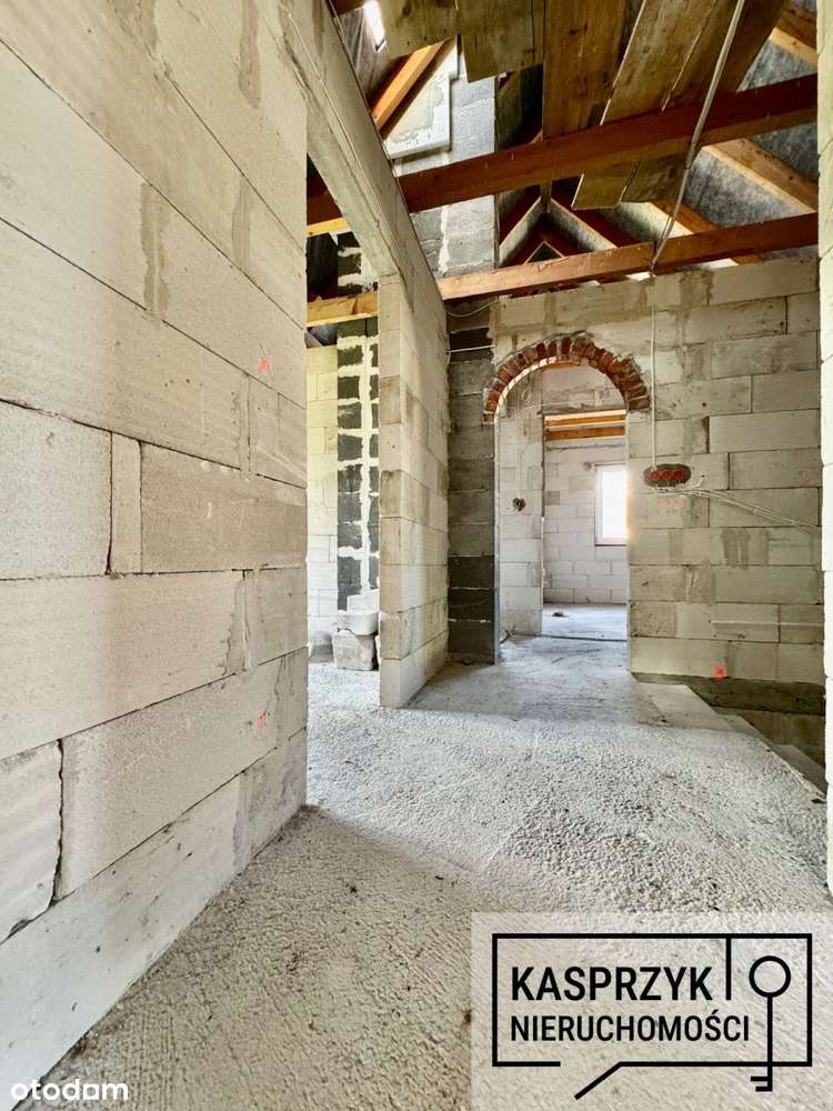 Dom w stanie surowym zamkniętym w gminie Rymanów. - Pełny obrazek: 4/20