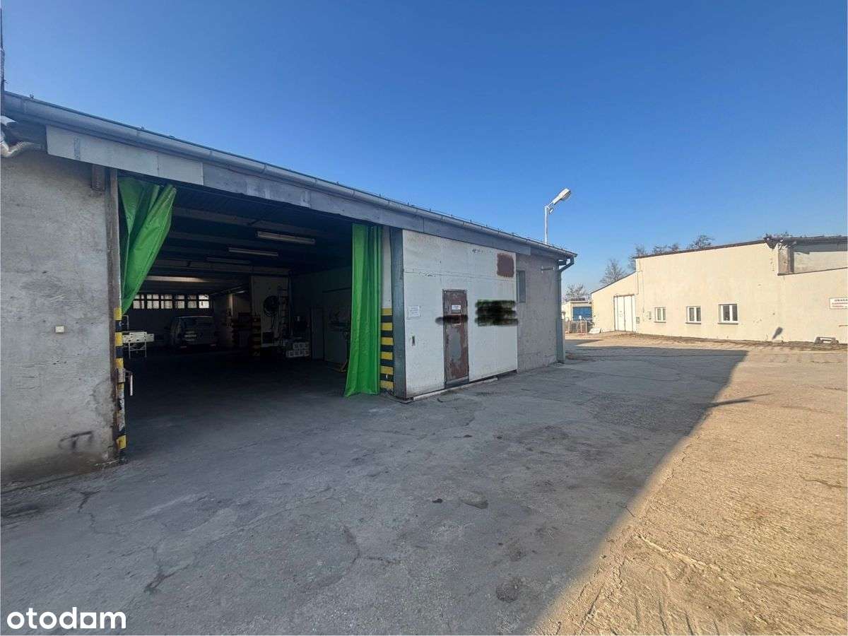 Hala produkcyjna/magazyn, rampa, biuro+socjal - Pełny obrazek: 4/14