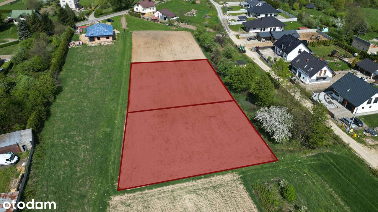 Dwie działki budowlane w Pilznie - Pełny obrazek: 2/5