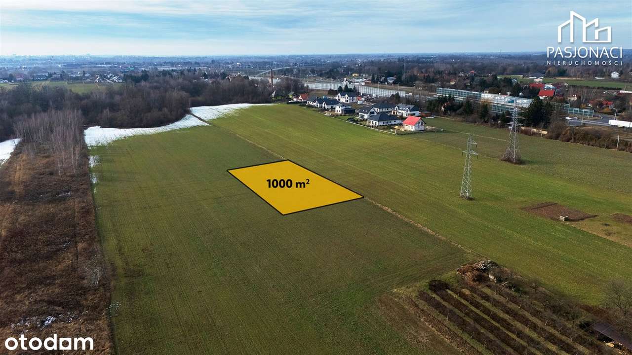 Działka w świetnej lokalizacji! Ciecierzyn - Pełny obrazek: 2/4