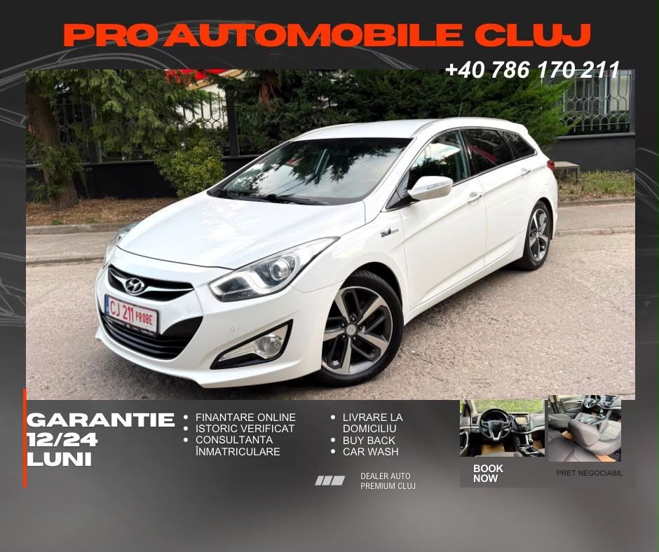 Hyundai i40 Kombi blue 1.7 CRDi Style 2014