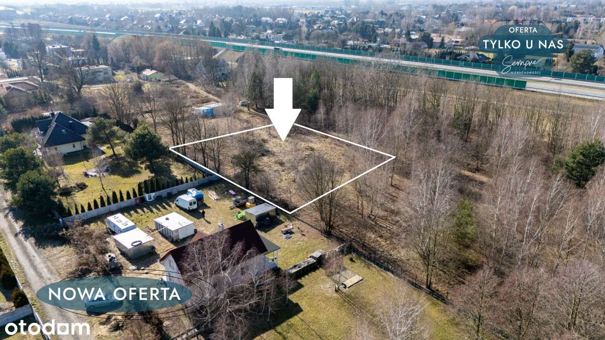 Działka Usługowo-Mieszkaniowa Rąbień