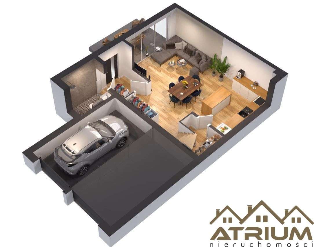 Nowy bliźniak Szczytniki z ogródkiem 12-7