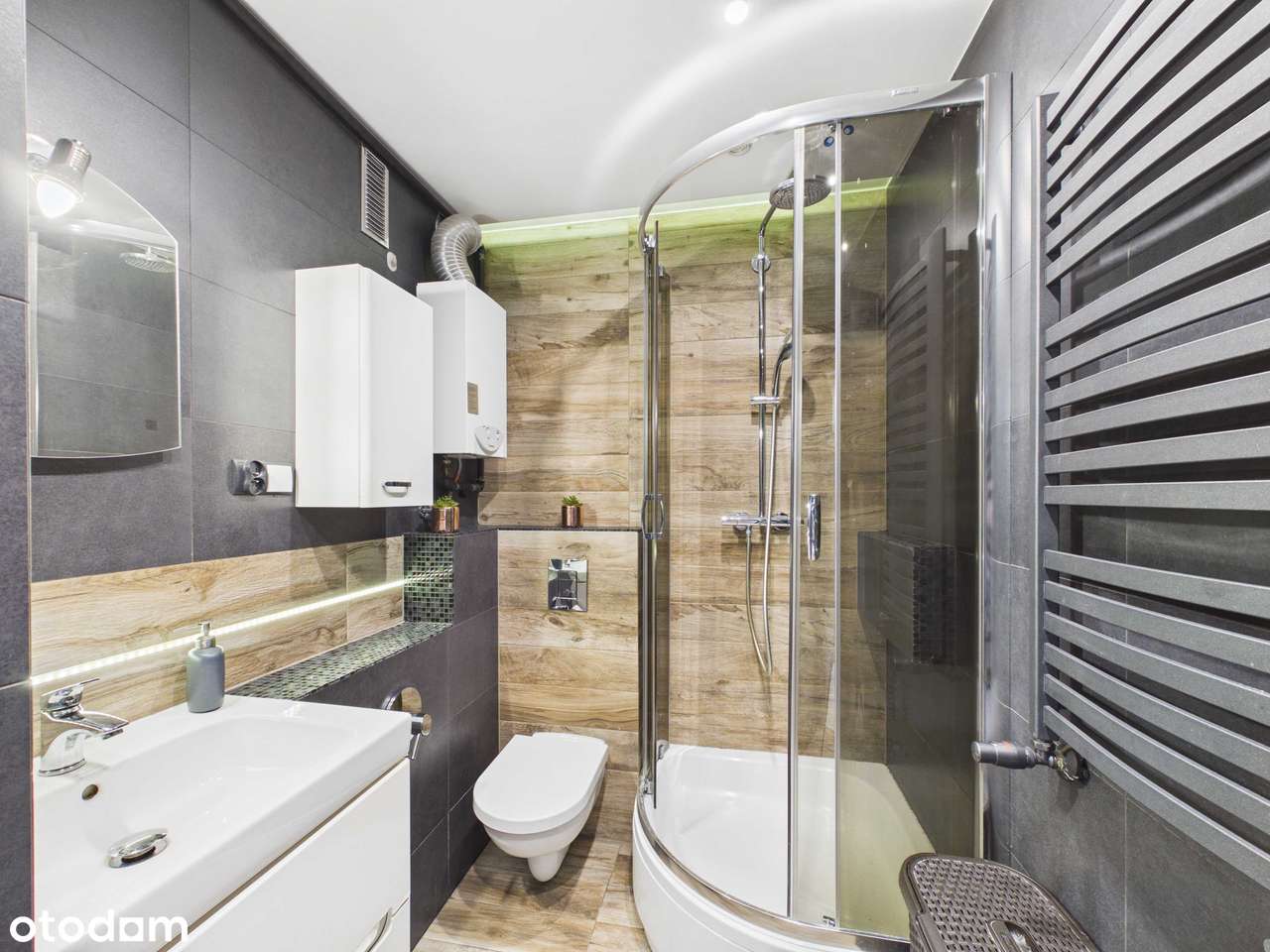 50 m² Po remoncie Balkon Centrum Zawiercia-9