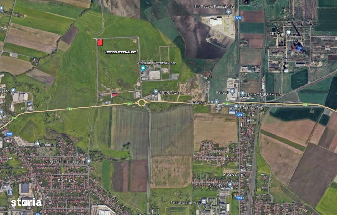 Teren de vanzare 3320 mp Arad cu PUZ si facilitați flexibile de plata-4