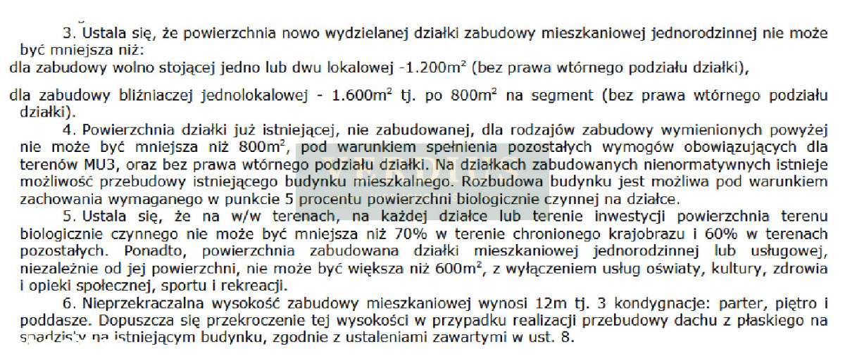 Działka inwestycyjna,Kępa Zawadowska 3433m2-4