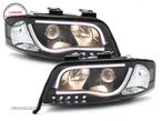 Faruri LED DRL Audi A6 4B (1997-2001) Negru- livrare gratuita - 2