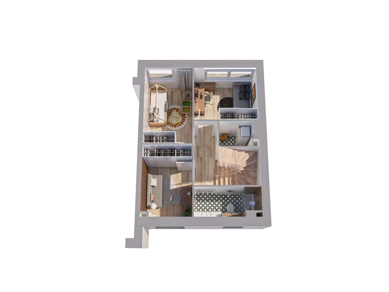 Nowy dom Piątkowo | ogród,  5 sypialni, 2 łazienki - Pełny obrazek: 4/10