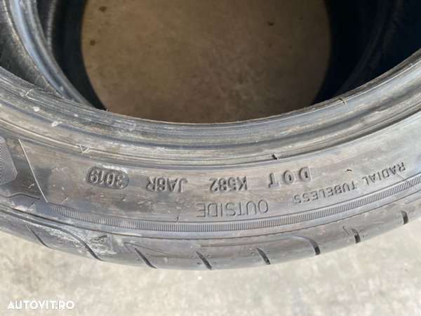 vand 2 anvelope 225/45/19 goodyear de vară runflat ca noi - 5