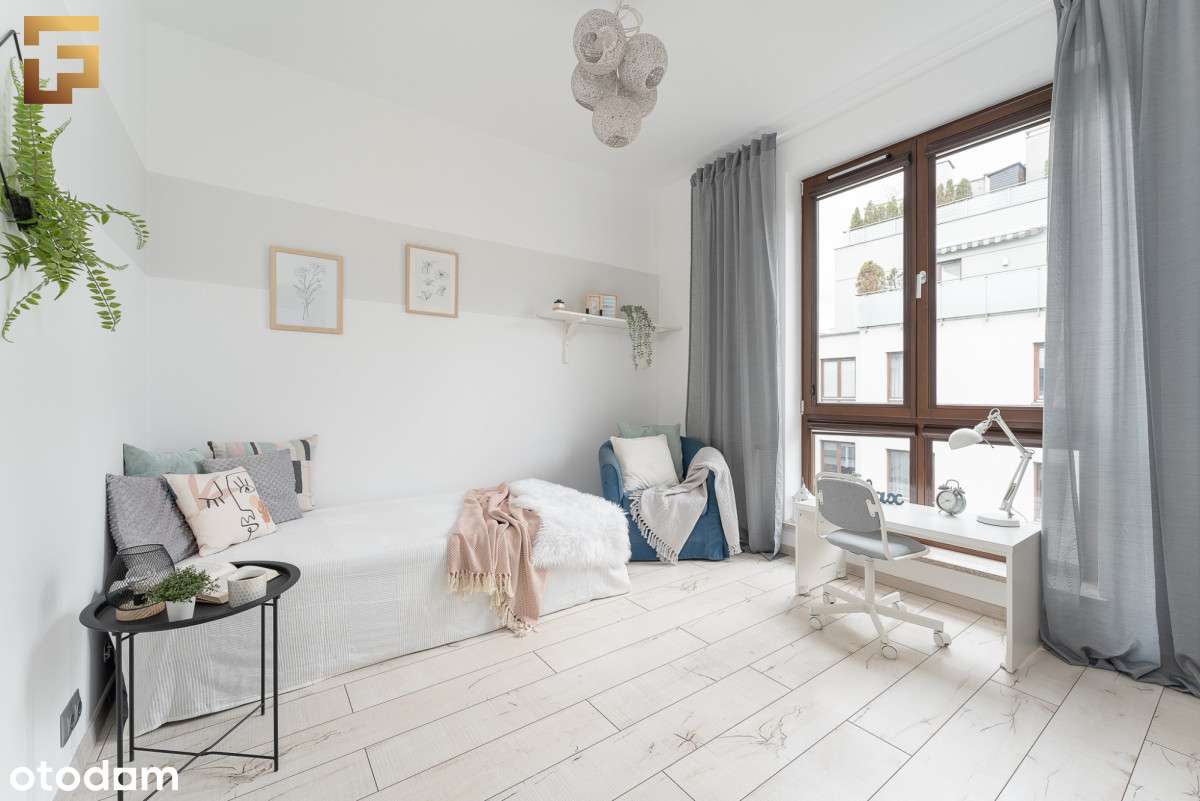 4 pokoje // apartamentowiec // cisza // 2 łazienki-3