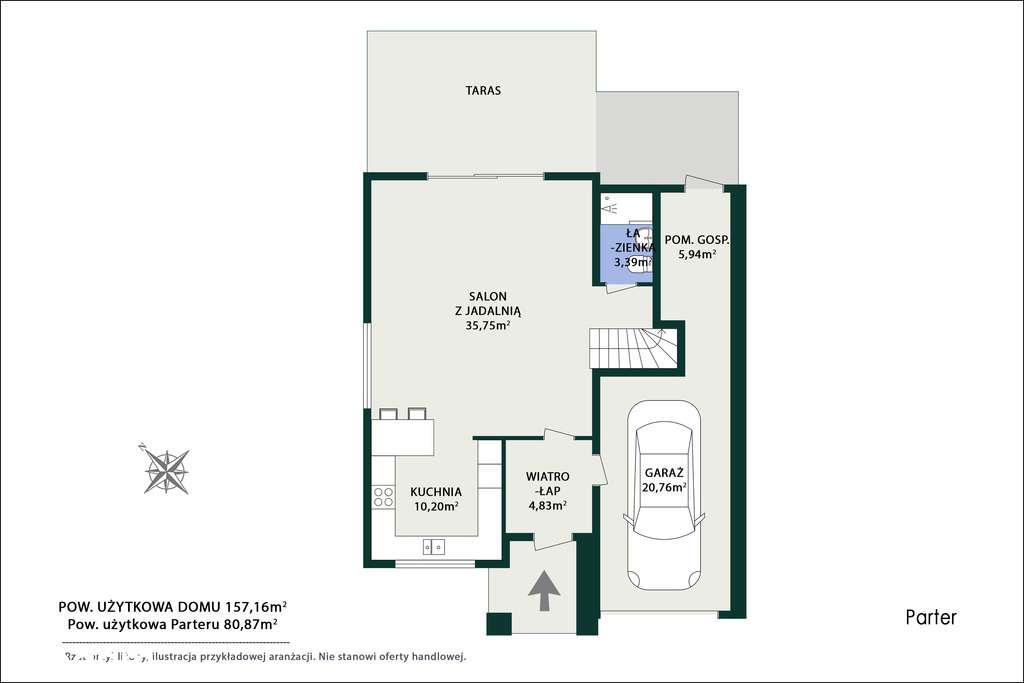 Nowy Bliźniak 157 m² z Dużym Ogrodem-8