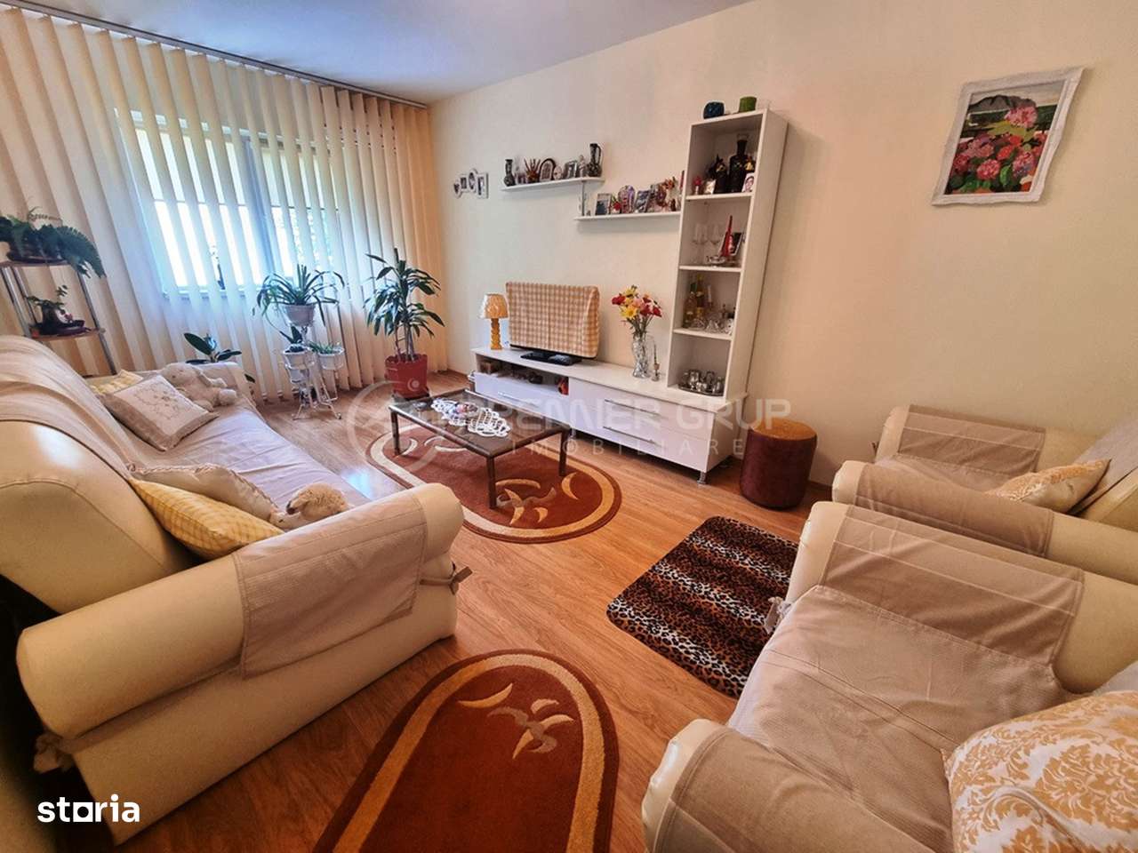 Etaj 2! Apartament 2 camere renovat 50mp, Galata, CT + AC-0
