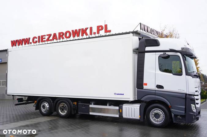 Mercedes-Benz Actros 2542 MP5 E6 6×2 / CHŁODNIA Mega Krone rok 2022 doppelstock 38 Palet / oś skrętna - 1