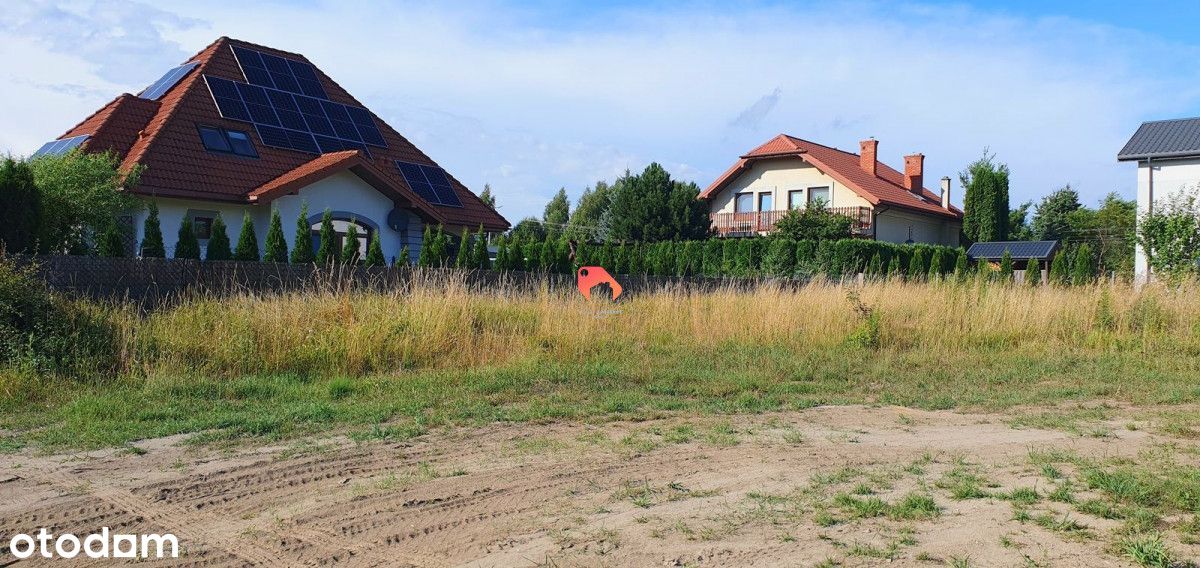 Piękna działka wśród nowopowstałej zabudowy 1172m2