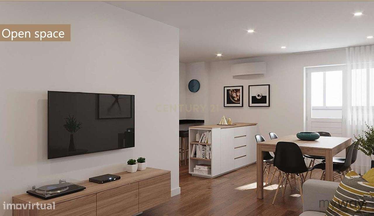 T4 Totalmente Remodelado com Vista Deslumbrante para o Rio Tejo — Caci - Grande imagem: 5/28