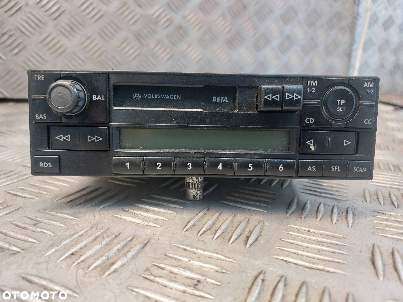 RADIO ODTWARZACZ + PANEL NAWIEWU + ZMIENIARKA VW LUPO 6N0858069 1J0035152E - 3