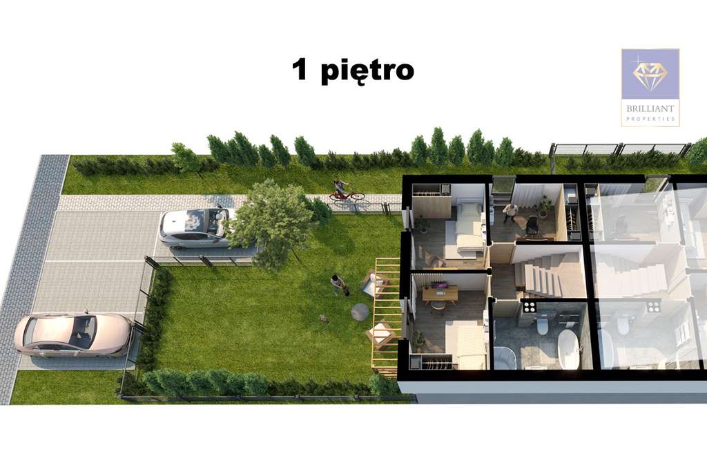 5-pok, 2MP, ogródek 120m2. Blisko stacji i sklepów-1