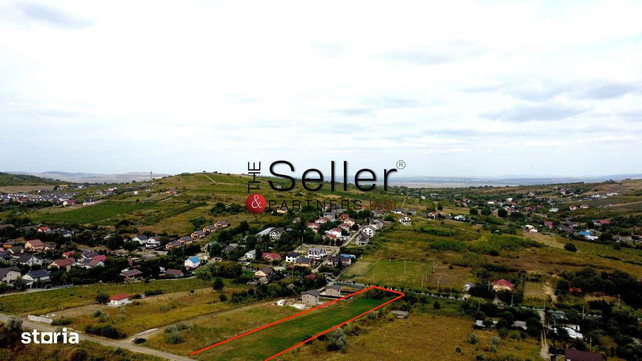 Teren de vânzare în Tomești – zona primărie cu deschidere la DN 28-8