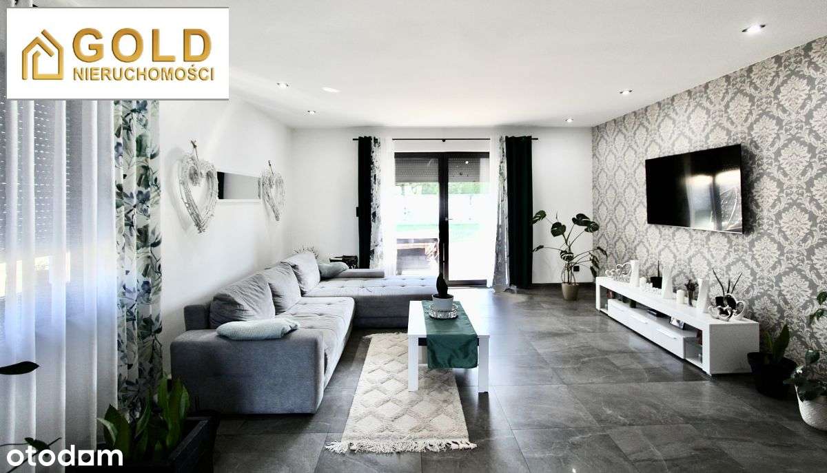 3-letni, nowoczesny dom parterowy 10 min od centru