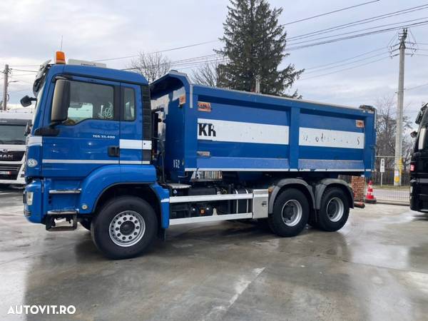 MAN 2x Tgs  tgx 33.400 bena 18m3 220000km - 8