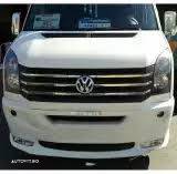 Grila inox  vw crafter 2011 ,manere usi inox, ,stopuri cromate - 1