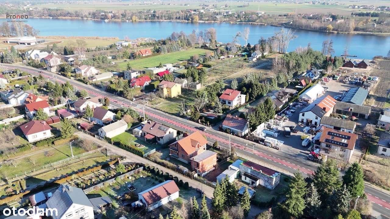 Dom w budowie z budynkiem komercyjnym - Mikorzyn-5