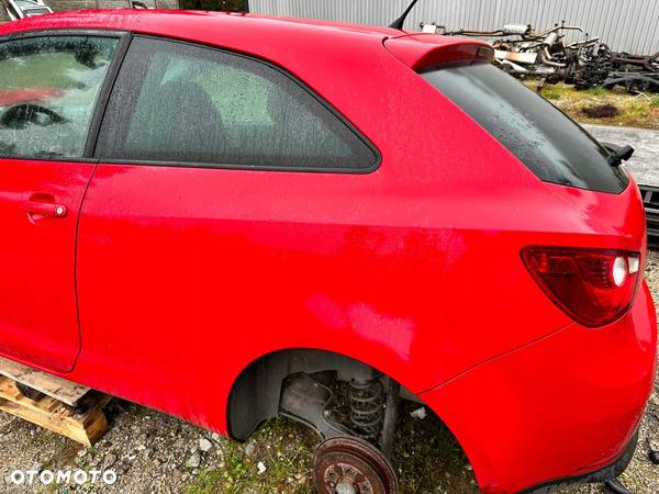 Błotnik Lewy Tył Ćwiartka Seat Ibiza IV 6J 3D LS3H - 1