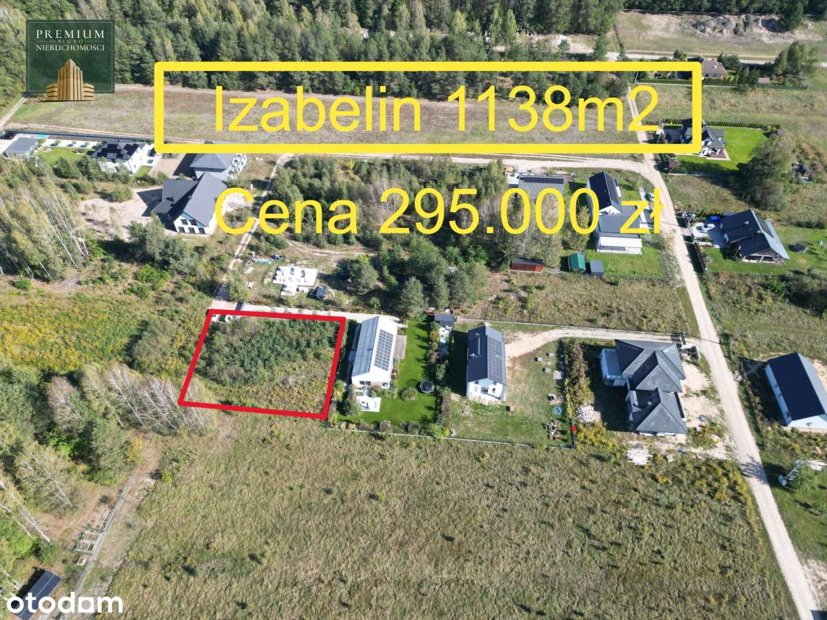 Piękna działka w Izabelinie - Pełny obrazek: 5/11