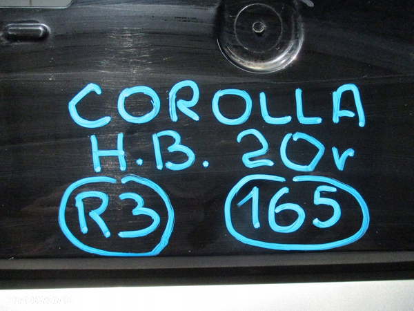Zderzak tył tylny TOYOTA COROLLA 20R HB - 9