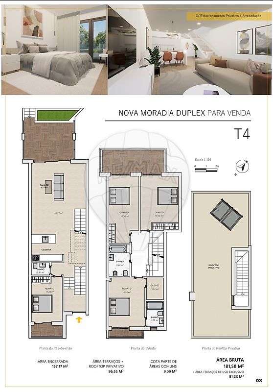 Duplex T4 para venda-0