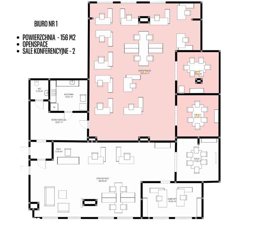 Lokal standard premium - 123m², Piętro I - Parking - Pełny obrazek: 4/11