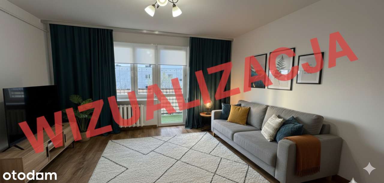 Jasne przytulne mieszkanie z dużym balkonem w spokojnej okolicy. - Pełny obrazek: 1/9