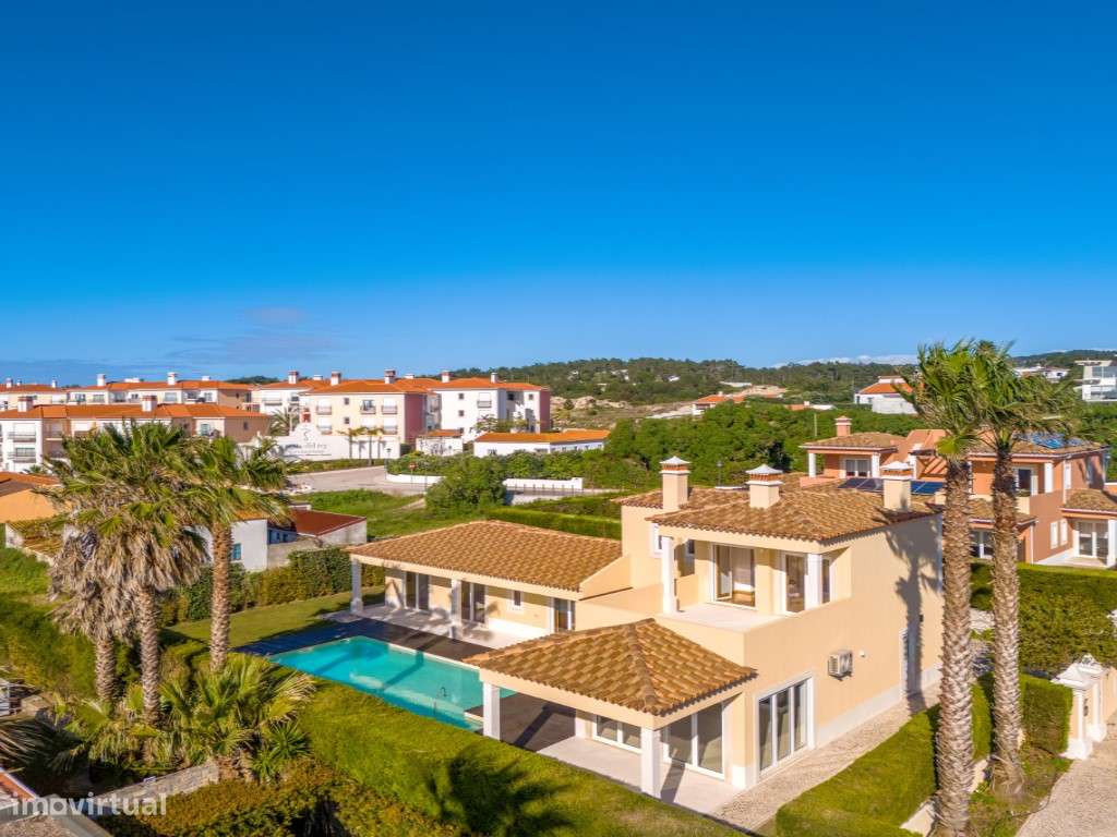 Moradia a 300m da praia com 4 quartos en-suite e vistas sobre o cam... - Grande imagem: 2/53