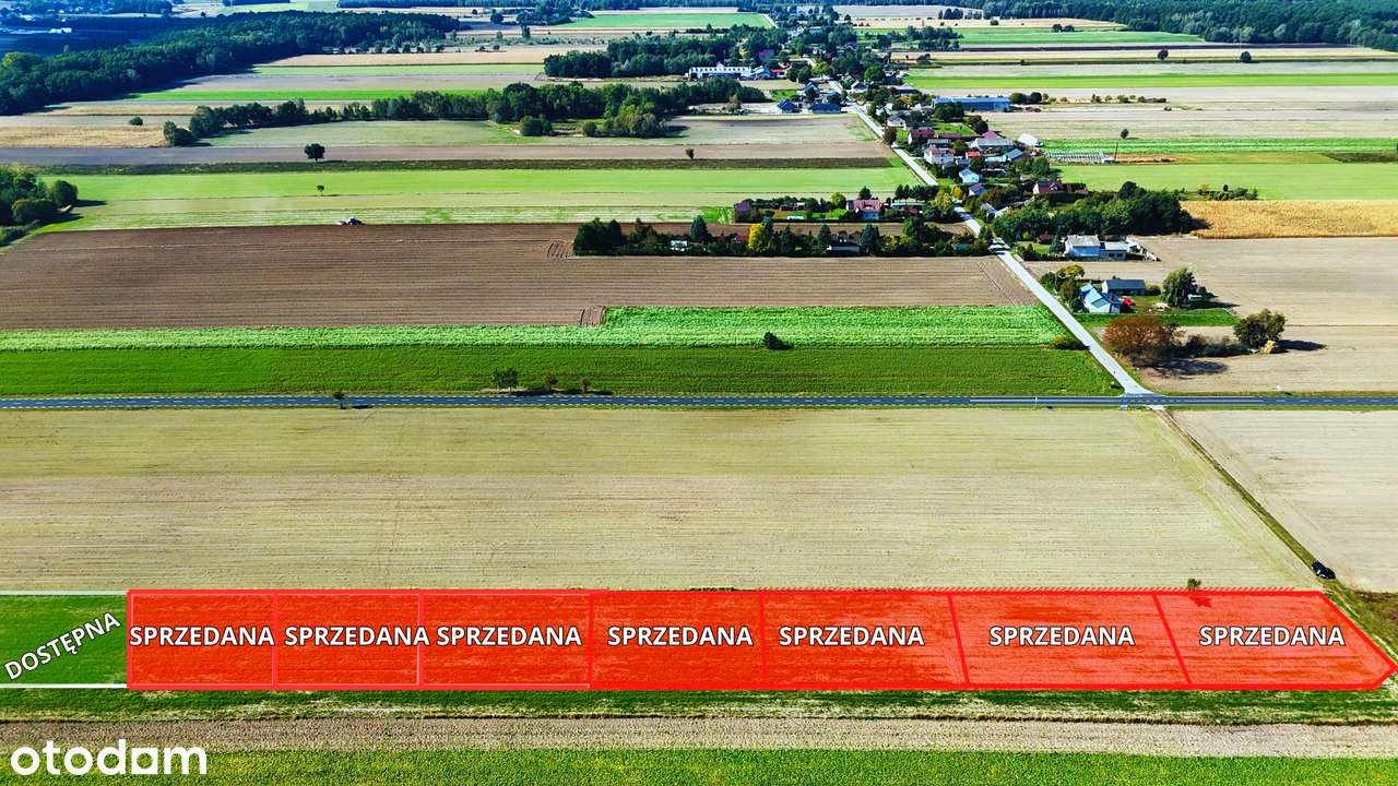 Działka budowlana 900 m2 z uzyskanymi WZ, 10 min. od Skierniewic - Pełny obrazek: 5/15