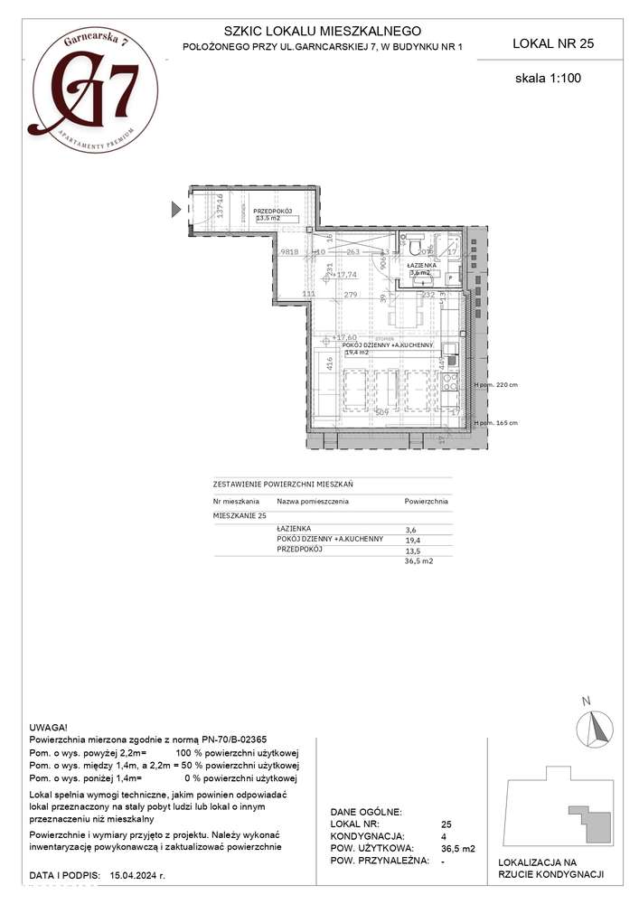 Apartament | 36,5 m² | Garncarska 7, Poznań CENTRUM-2