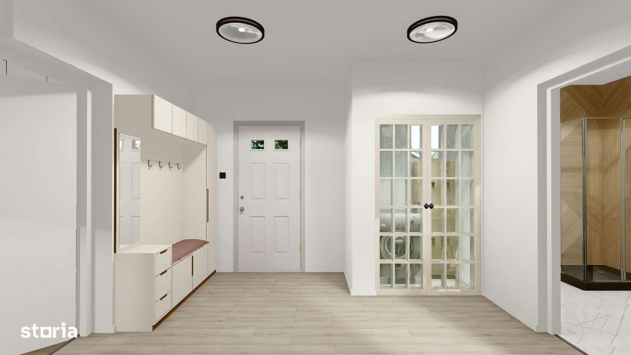 Vila Individuala - Stil Mediteranean - 4 Camere - 3 bai, Teren 235 MP - Imagine principală: 4/16